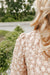 Floral Pattern Front Tie Jacket - Michigan Southern Charm