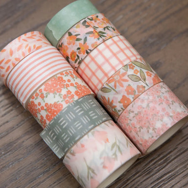Bible Journaling Washi Tape - Peach - Michigan Southern Charm