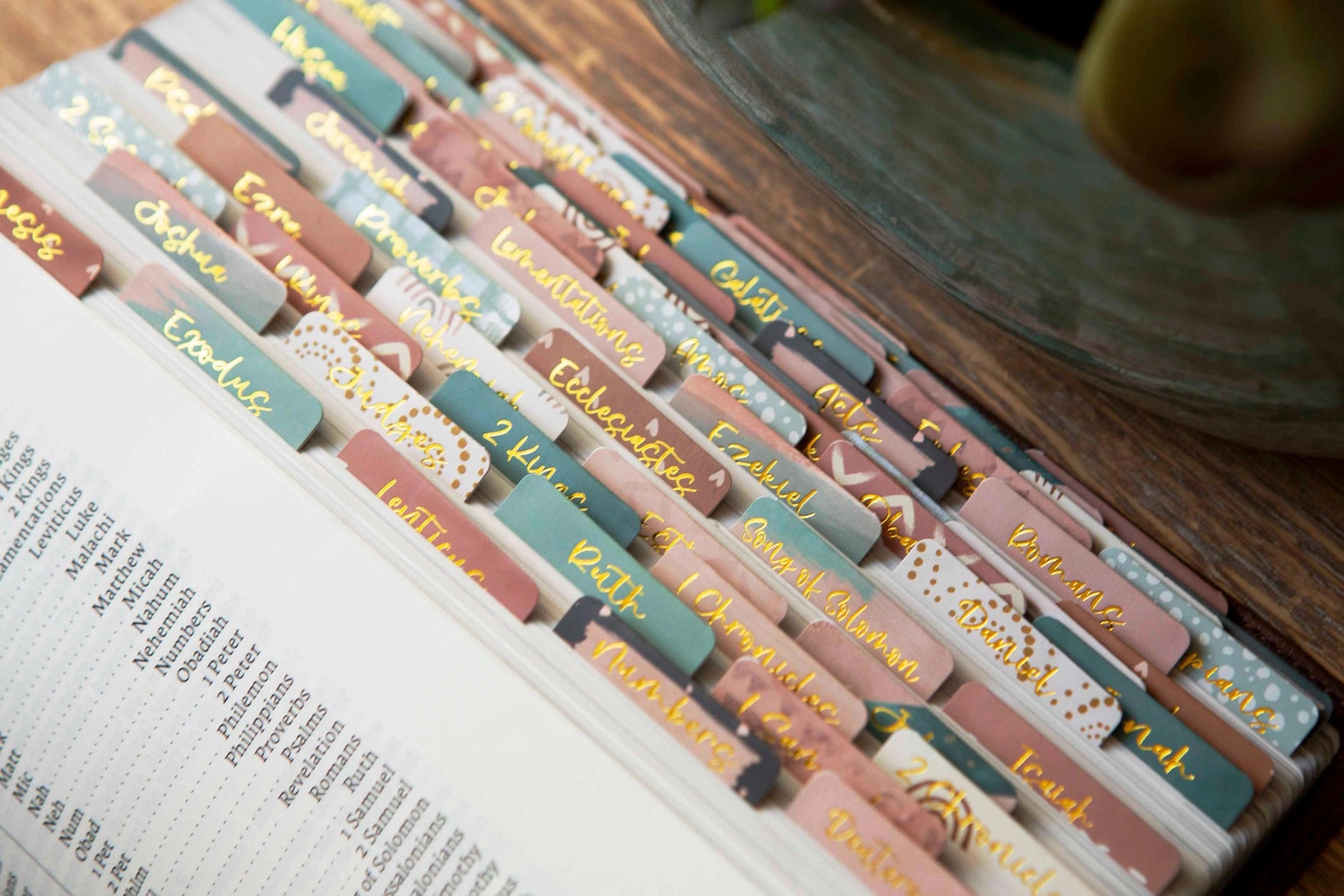 Boho Bible Tabs - Michigan Southern Charm