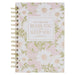 Journal Spiral Pink Floral Bless You and Keep You Num. 6:24 - Michigan Southern Charm