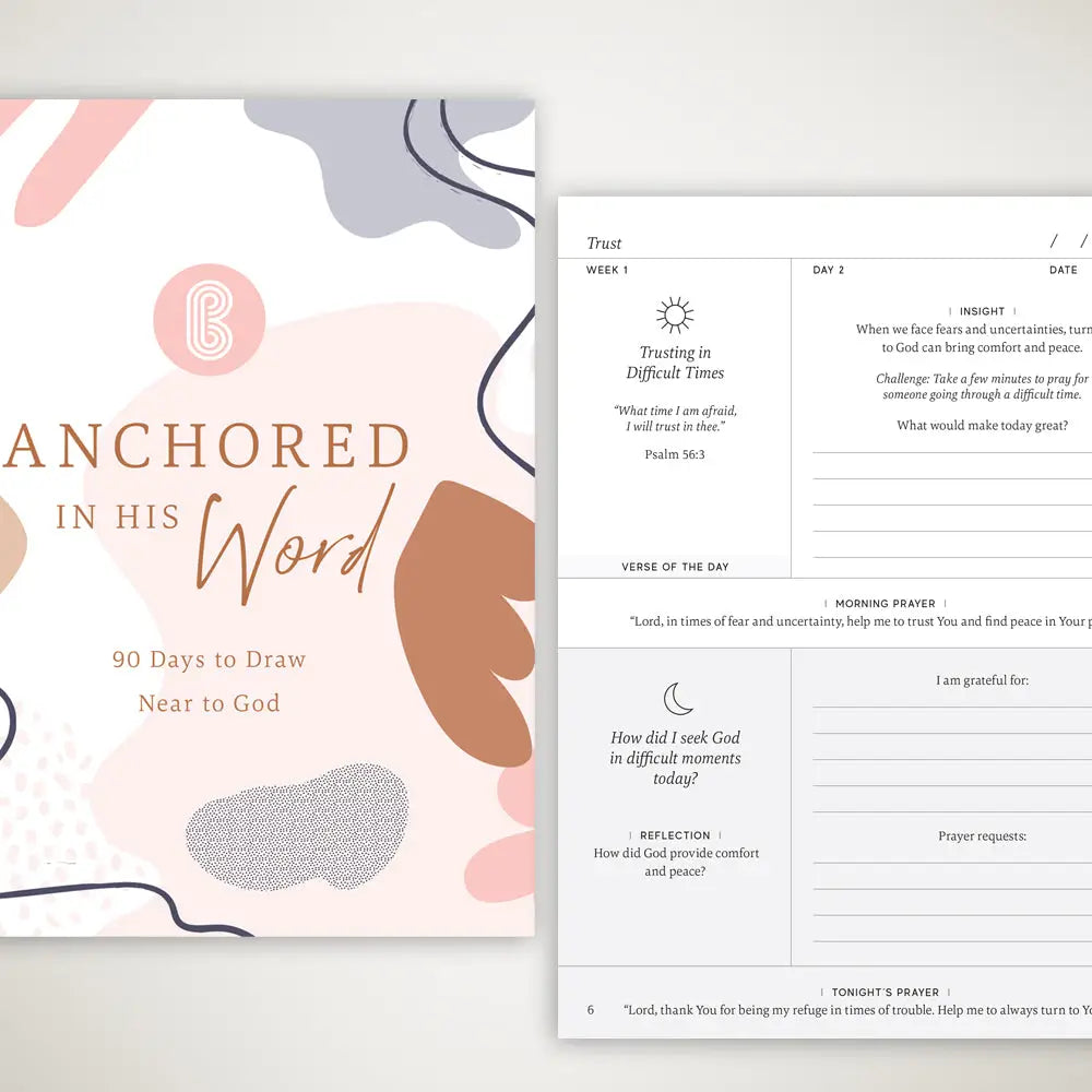 Anchored in His Word: A 90 Day Devotional
