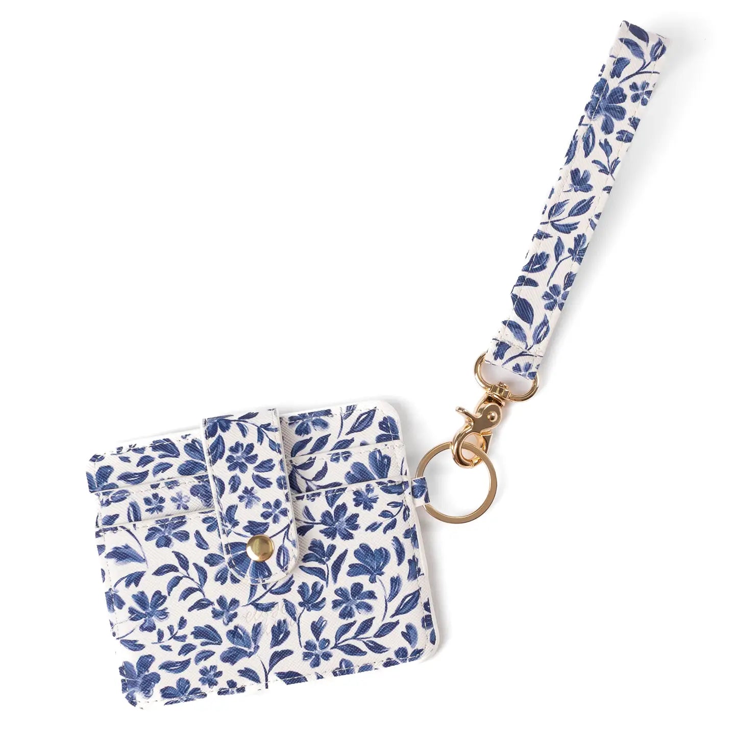Porcelain Floral Card Wallet
