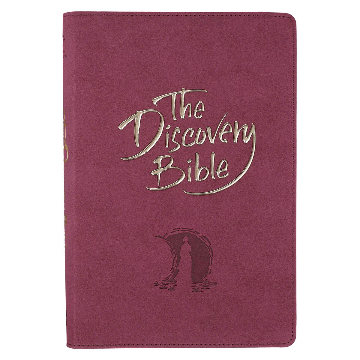 The Discovery Bible Faux Leather For Kids Purple