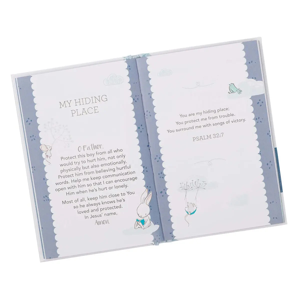 Kid Book Prayers For My Baby Boy Padded Hardcover - Michigan Southern Charm