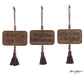 MANGO WOOD RELIGIOUS ORNAMENTS - Michigan Southern Charm