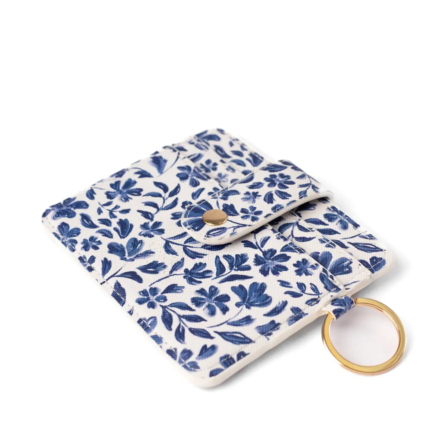 Porcelain Floral Card Wallet