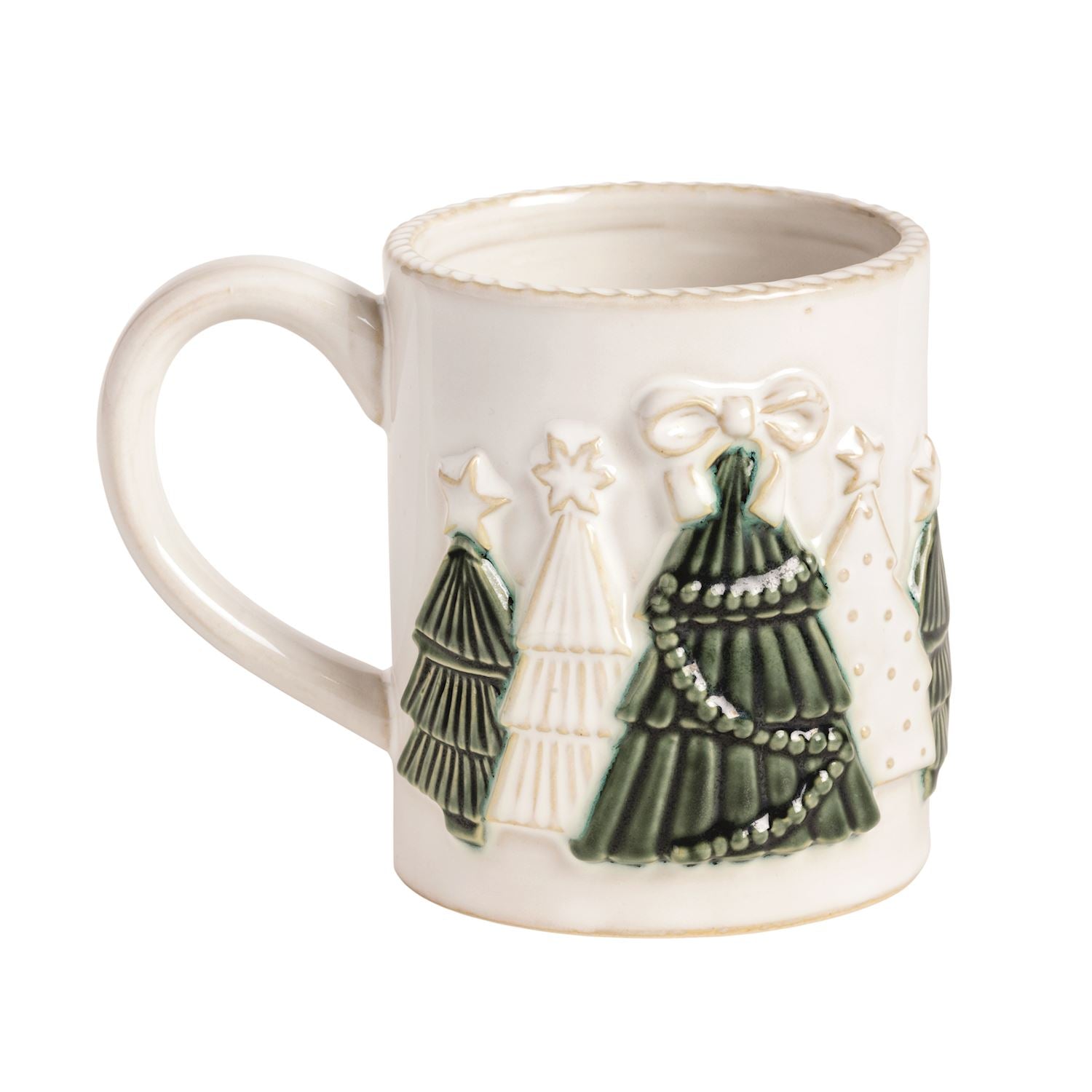 Tree White Christmas Mug