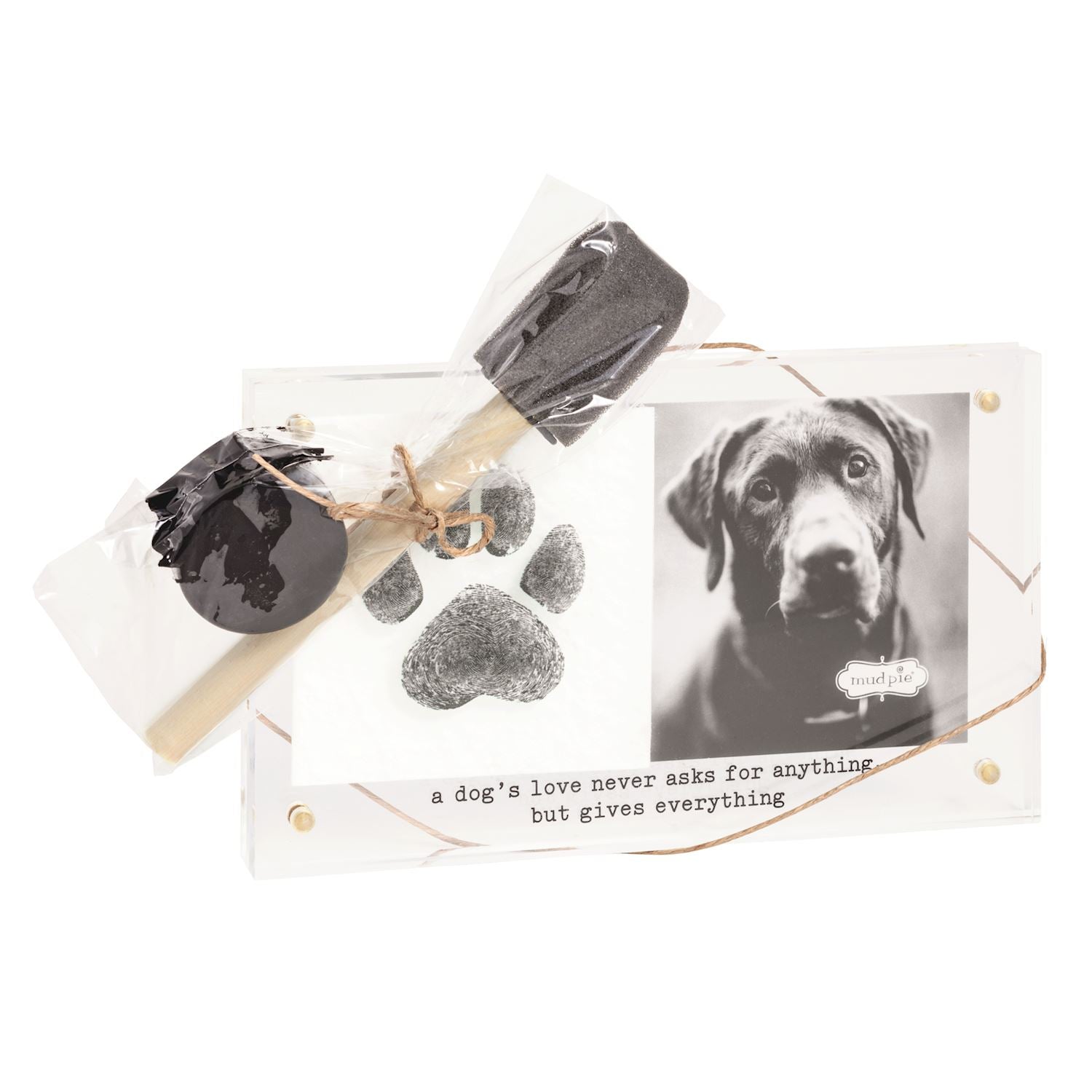 Paw Print Keepsake Frame Kit