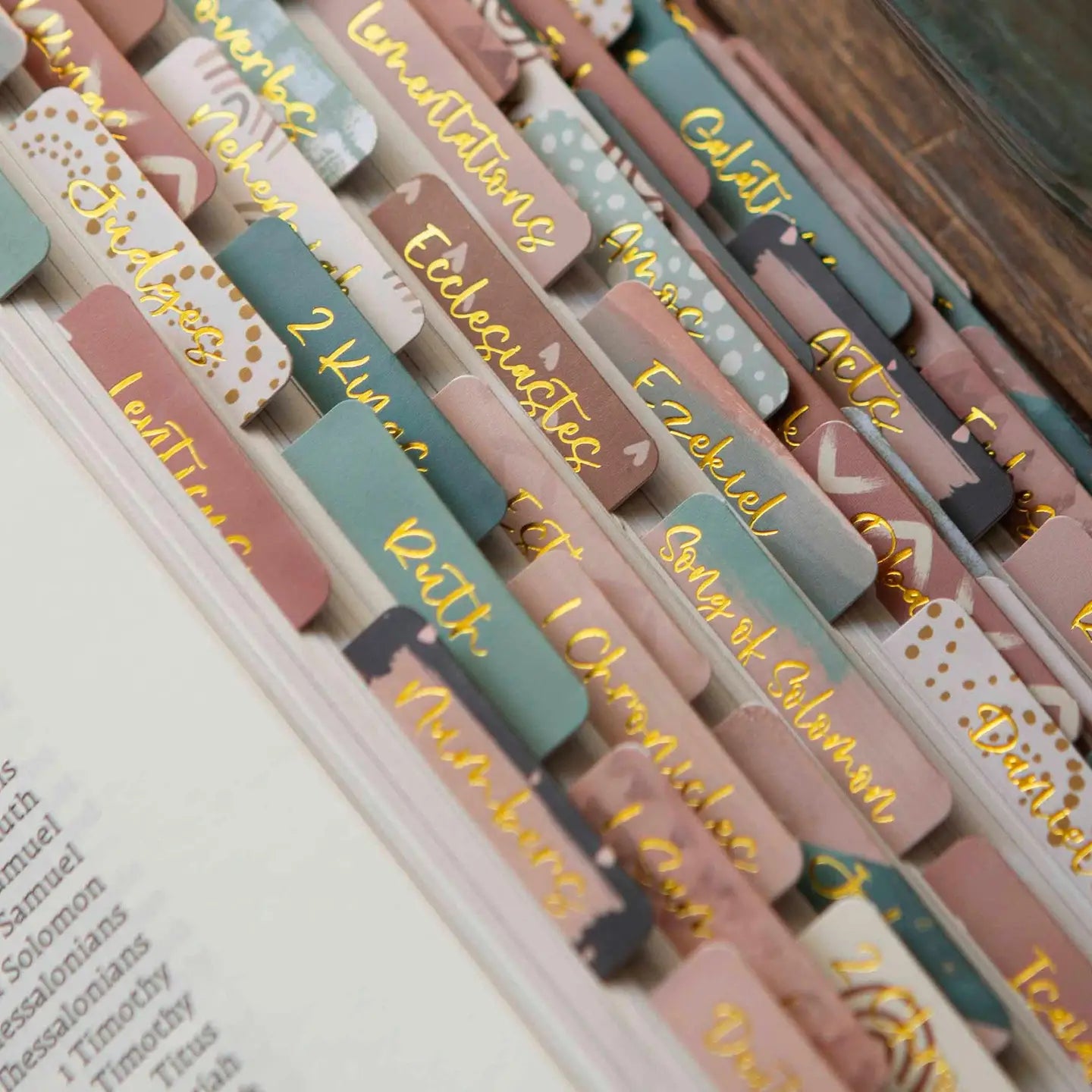 Boho Bible Tabs - Michigan Southern Charm