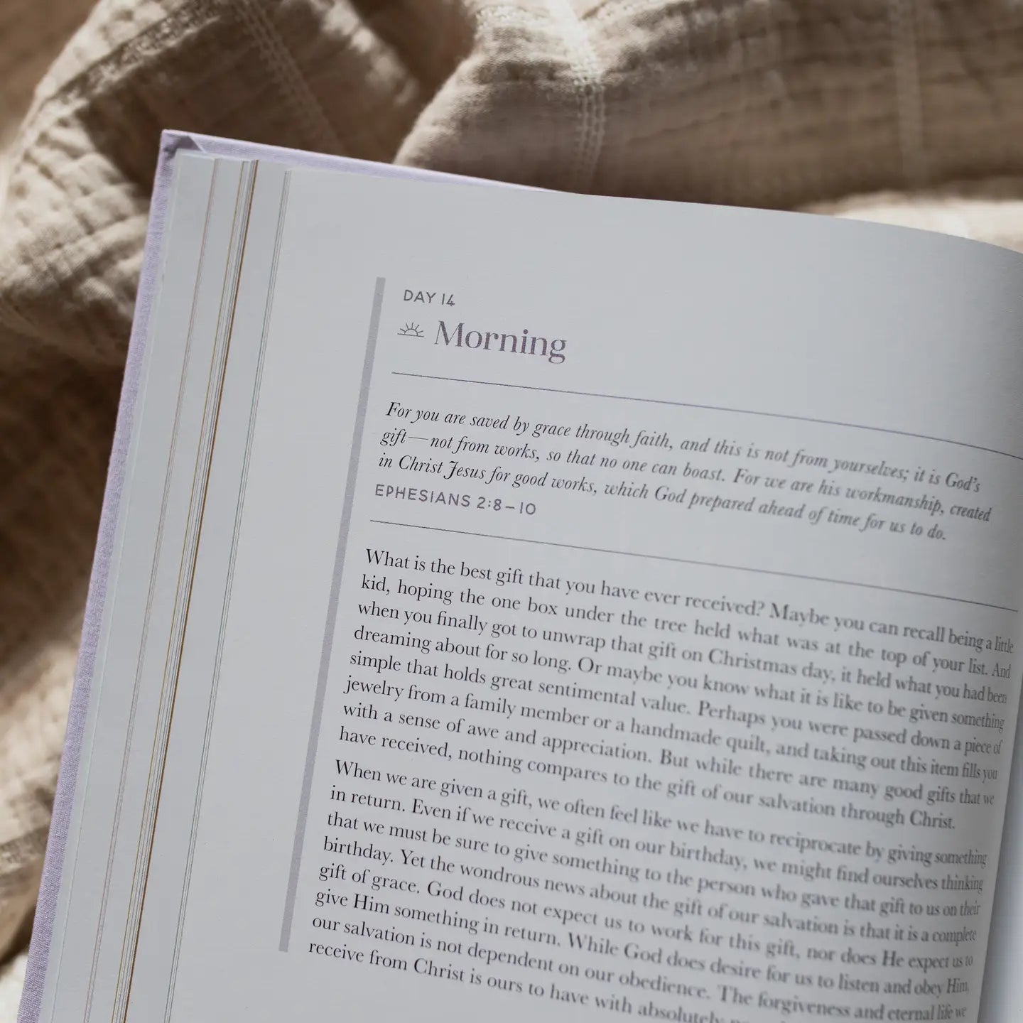 Grace from Day To Night | A 40-day Morning and Evening Devotional - Michigan Southern Charm