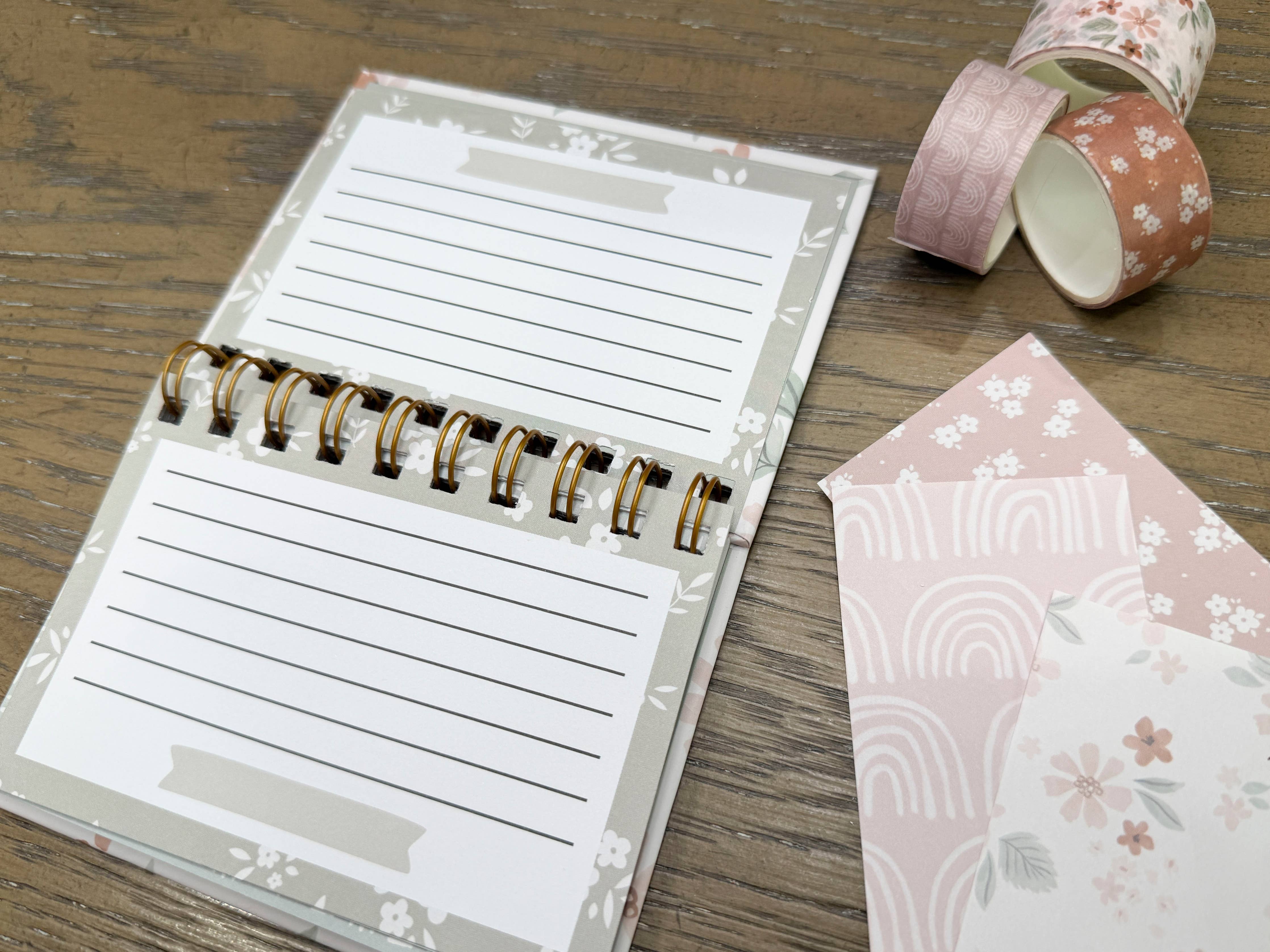 Fun Floral Scripture Memory Verse Journal