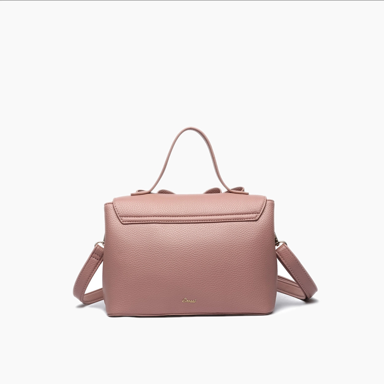 Eva Double Bow Crossbody Mauve