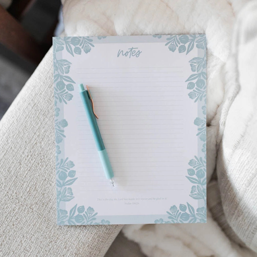 Notepad - Blue Laurel