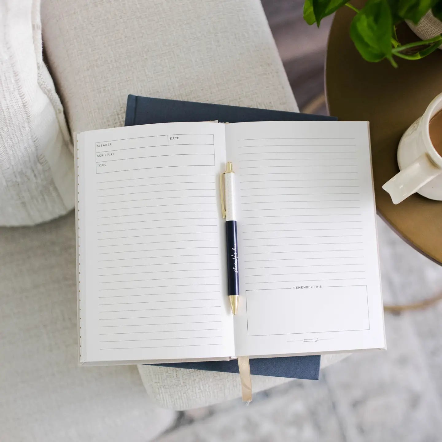Sermon Notes Journal - Michigan Southern Charm