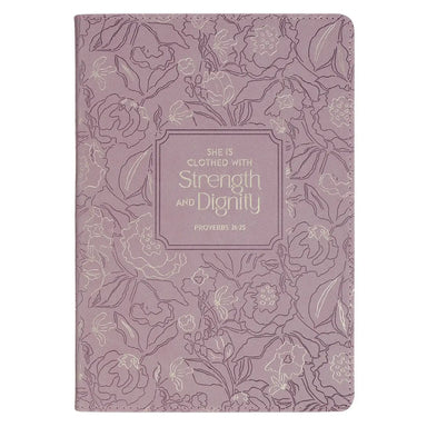 Journal Classic She Is Clothed with Strength and Prov 31:25 - Michigan Southern Charm