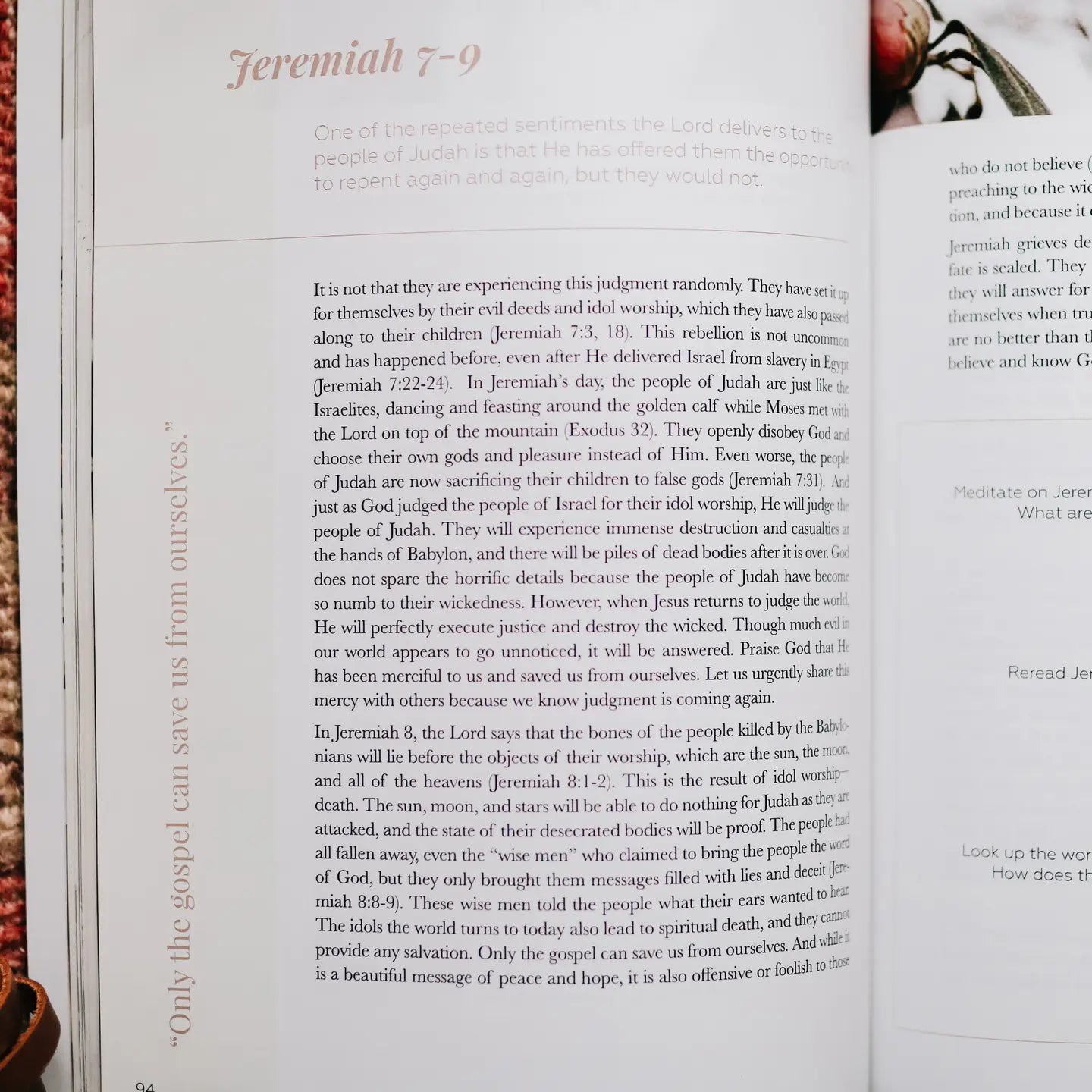 The Story of Redemption | Volume 3 Bible Study - Michigan Southern Charm