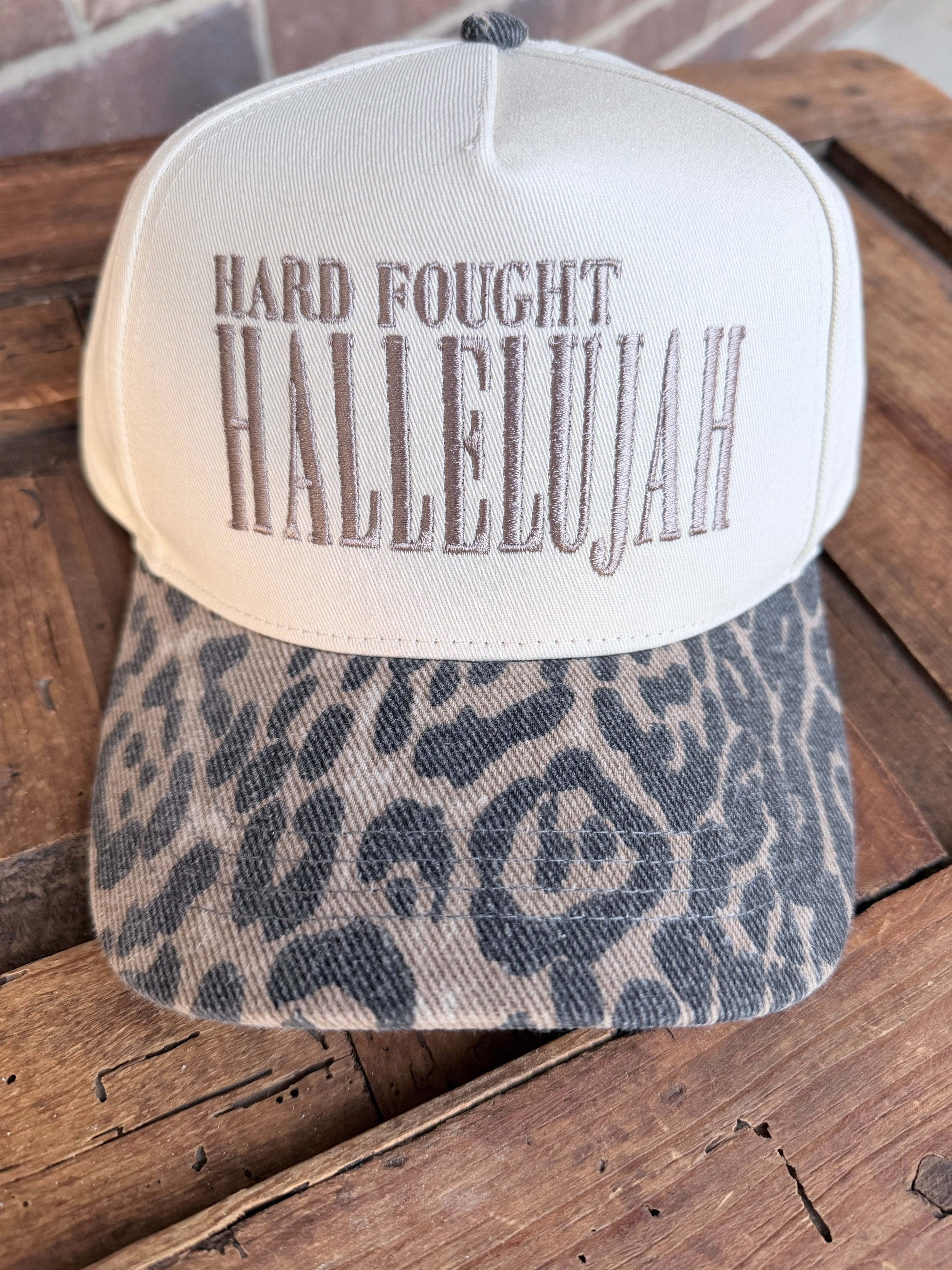 Hard Fought Hallelujah Camo Hat