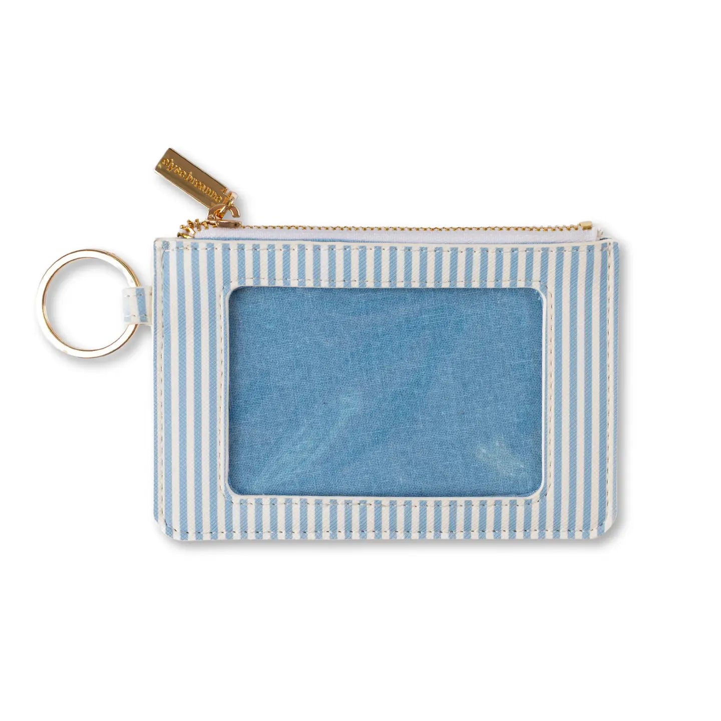 Blue Stripes Id Holder