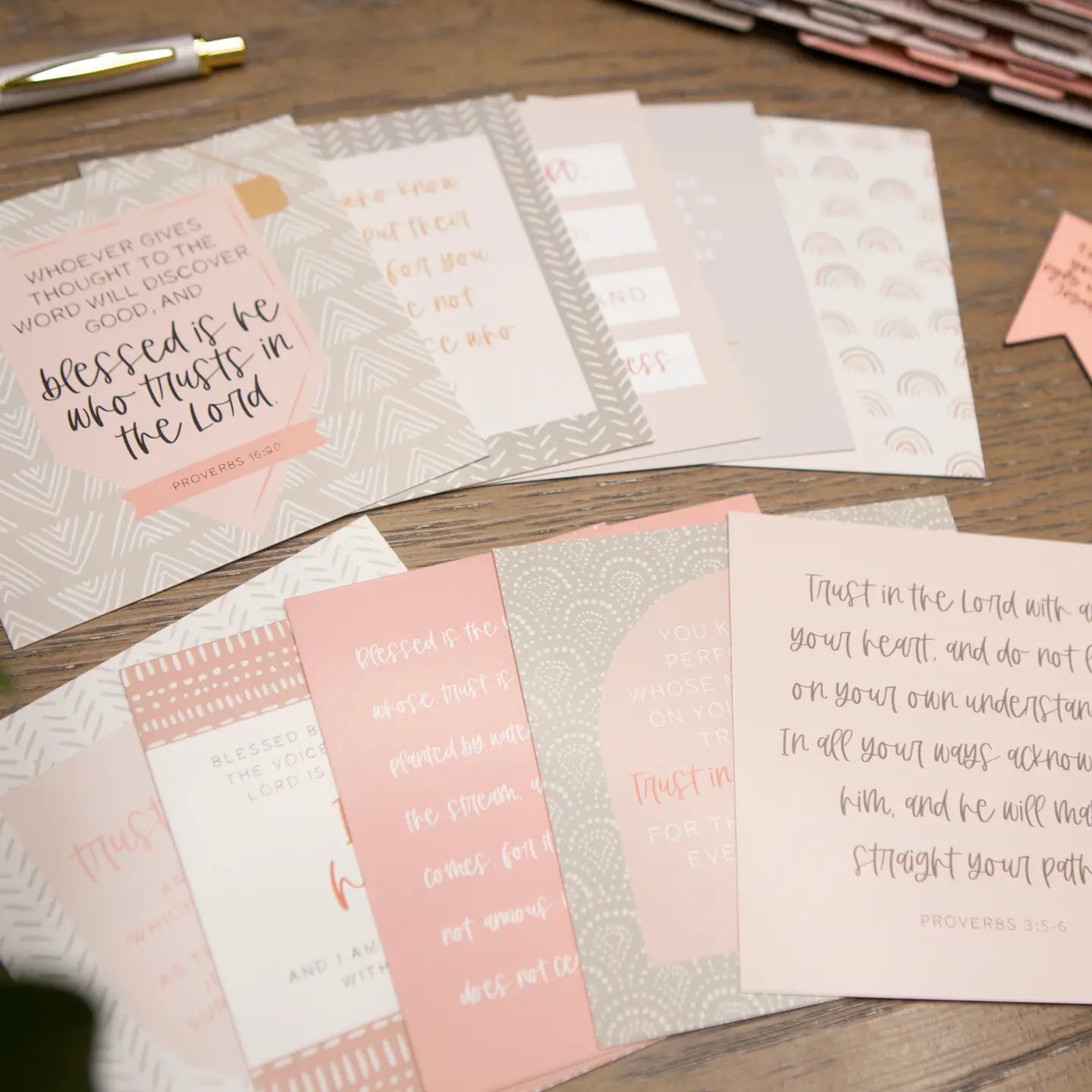 Bible Verse Cards On Trusting God - Michigan Southern Charm