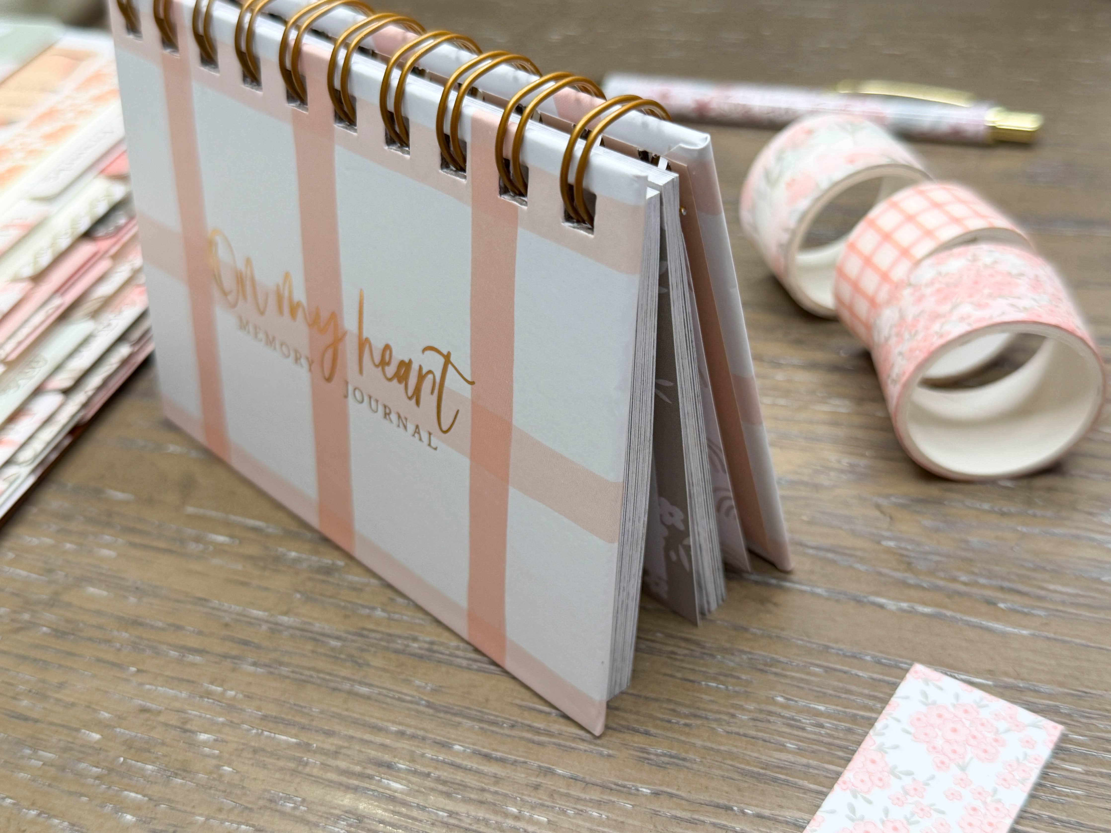 Plaid Scripture Verse Memory Journal