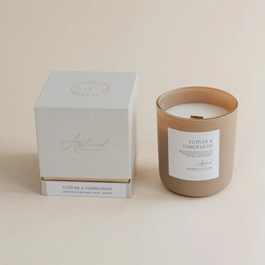 Vetiver & Ember Moss Luxury Candle - Michigan Southern Charm