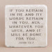 John 15:7 Marble Stone - Michigan Southern Charm