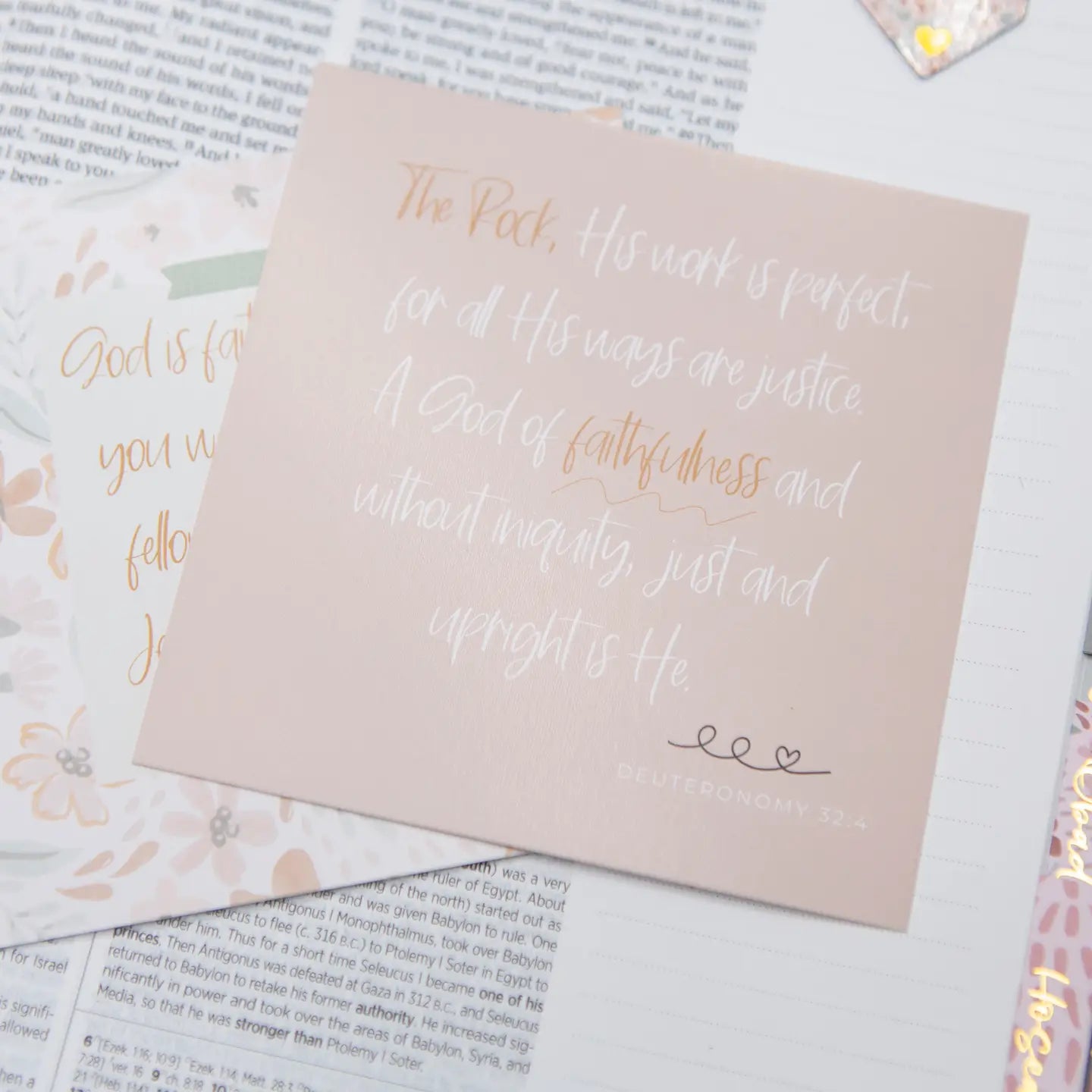 Bible Verse Cards | God's Faithfulness Scripture Cards - Michigan Southern Charm