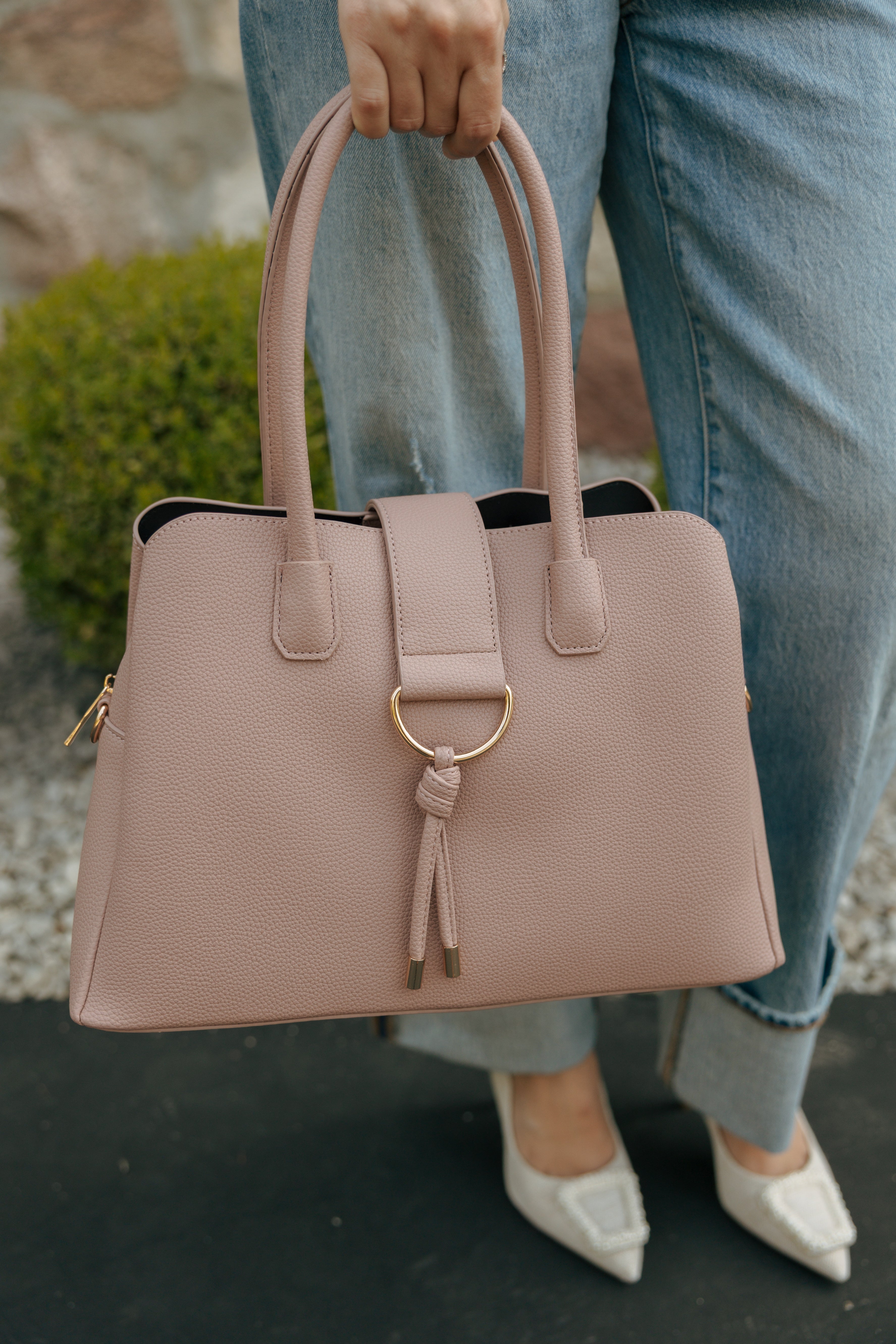 Felicity Mauve Crossbody Bag