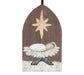 ARCH SHAPED WOODEN ORNAMENT WITH JESUS - Michigan Southern Charm