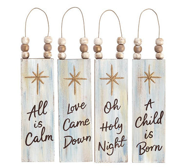 WOODEN RELIGIOUS ORNAMENTS - Michigan Southern Charm