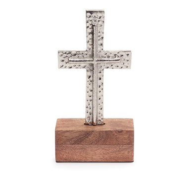 ALUMINUM CROSS SHELF SITTER - Michigan Southern Charm