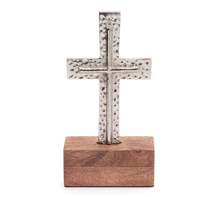 ALUMINUM CROSS SHELF SITTER - Michigan Southern Charm