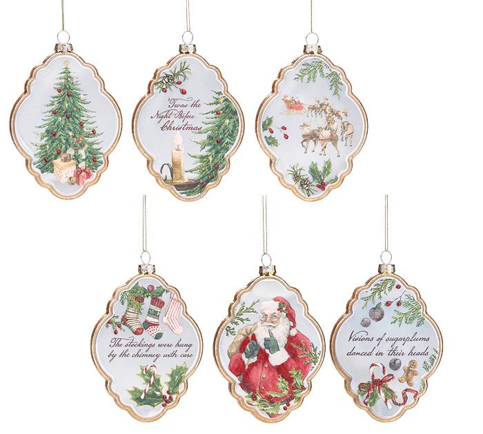 NIGHT BEFORE CHRISTMAS ORNAMENT