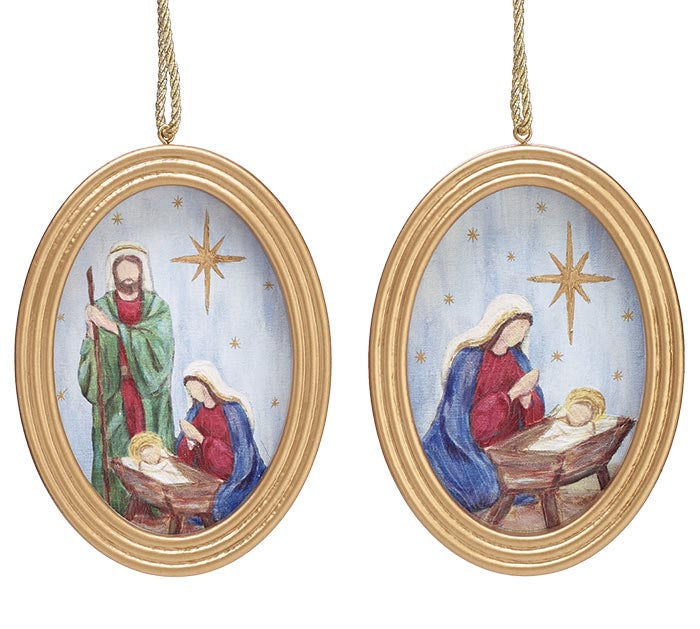 FRAMED RELIGIOUS ORNAMENTS