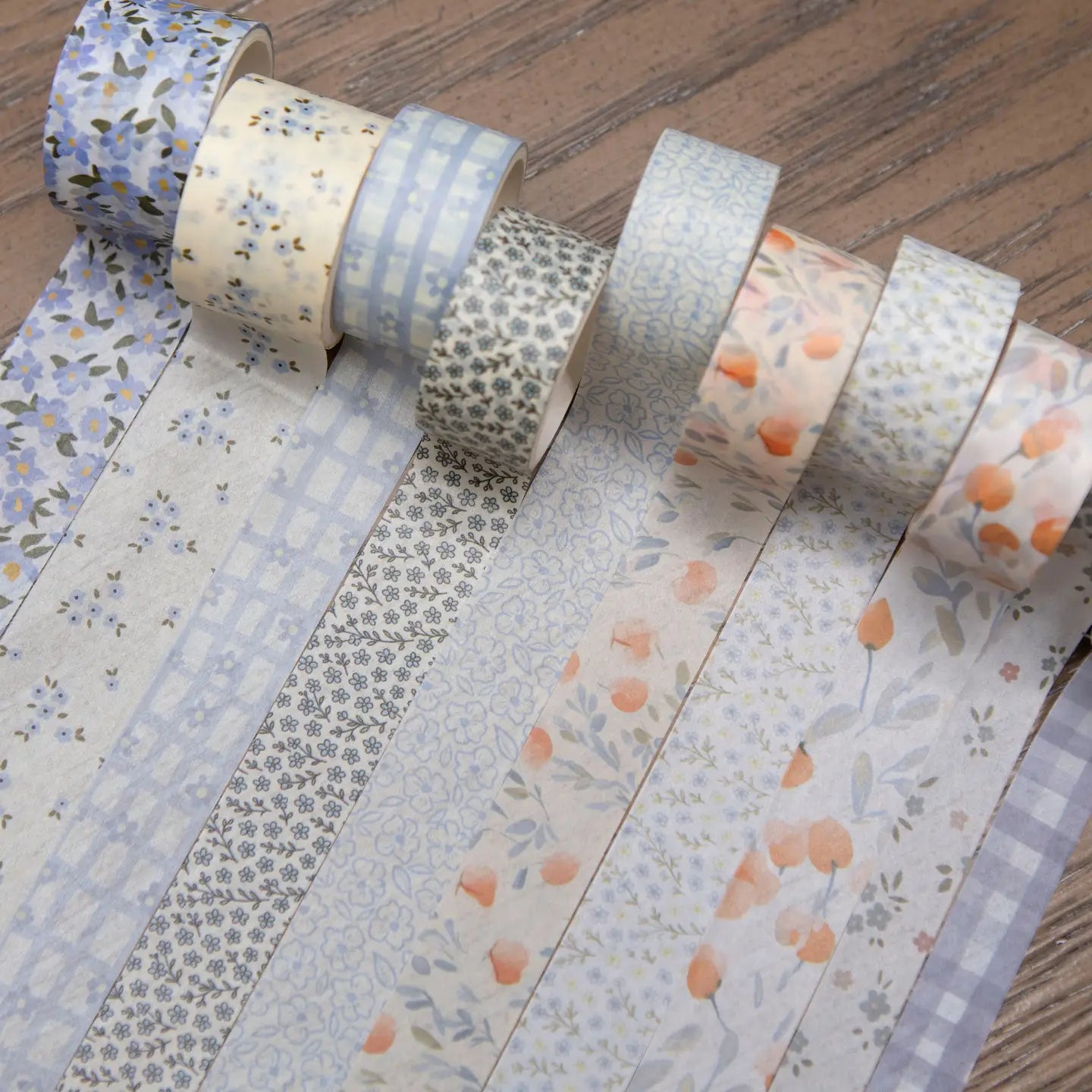 Cute Bible Journaling Washi Tape - Blue - Michigan Southern Charm