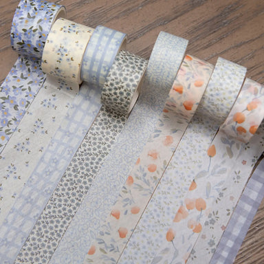 Cute Bible Journaling Washi Tape - Blue - Michigan Southern Charm