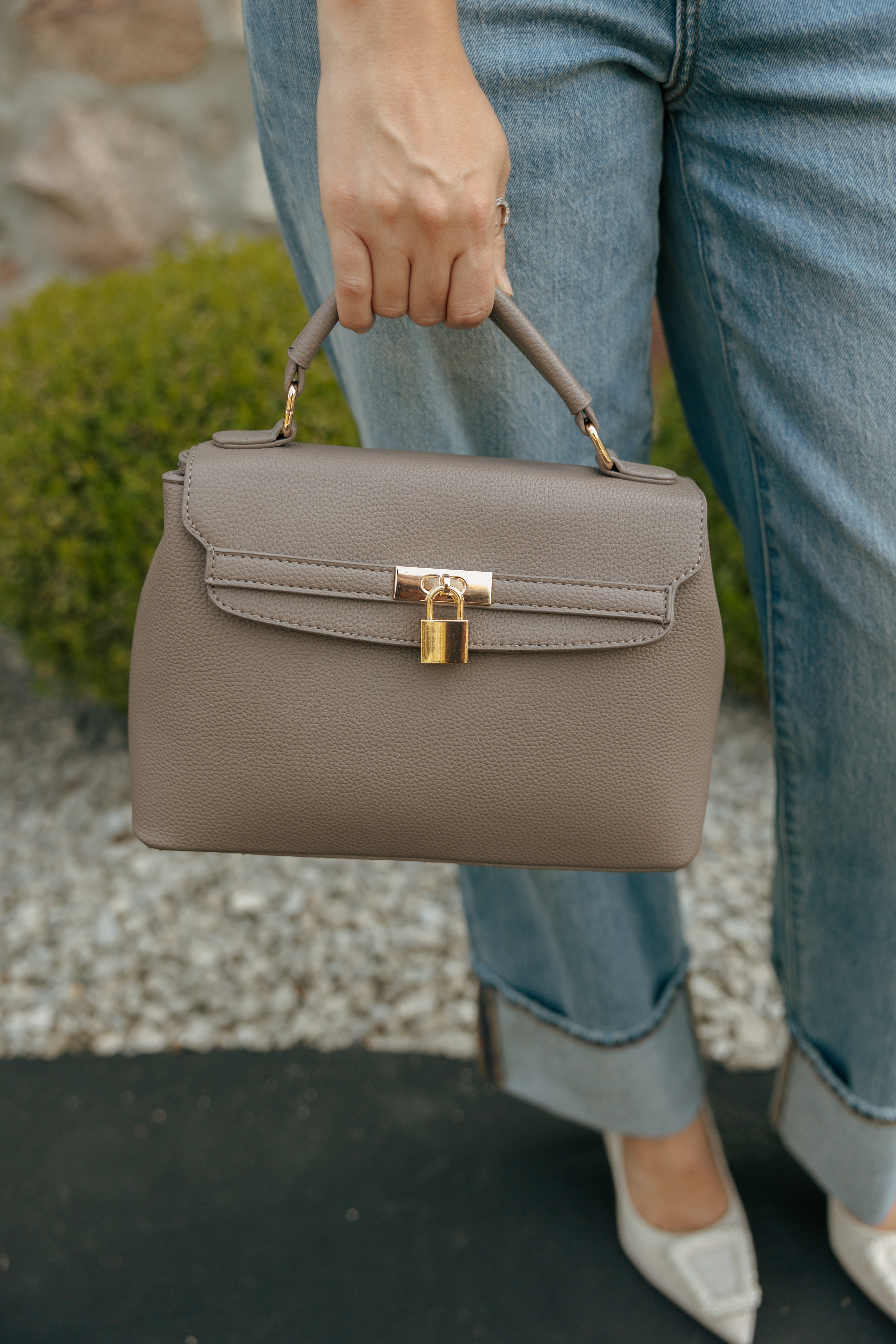 Bella Light Coffee Mini Crossbody Bag