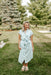 Stripe Chambray Collared Tie Belt Strap Midi Dress - Michigan Southern Charm