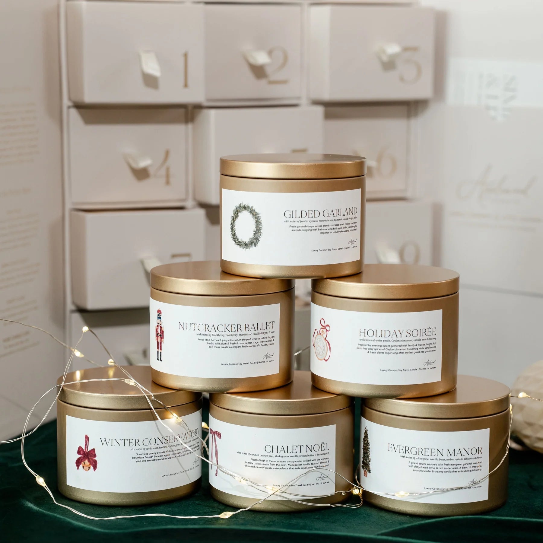 12 Days of Christmas | Non-Toxic Candle Advent Calendar