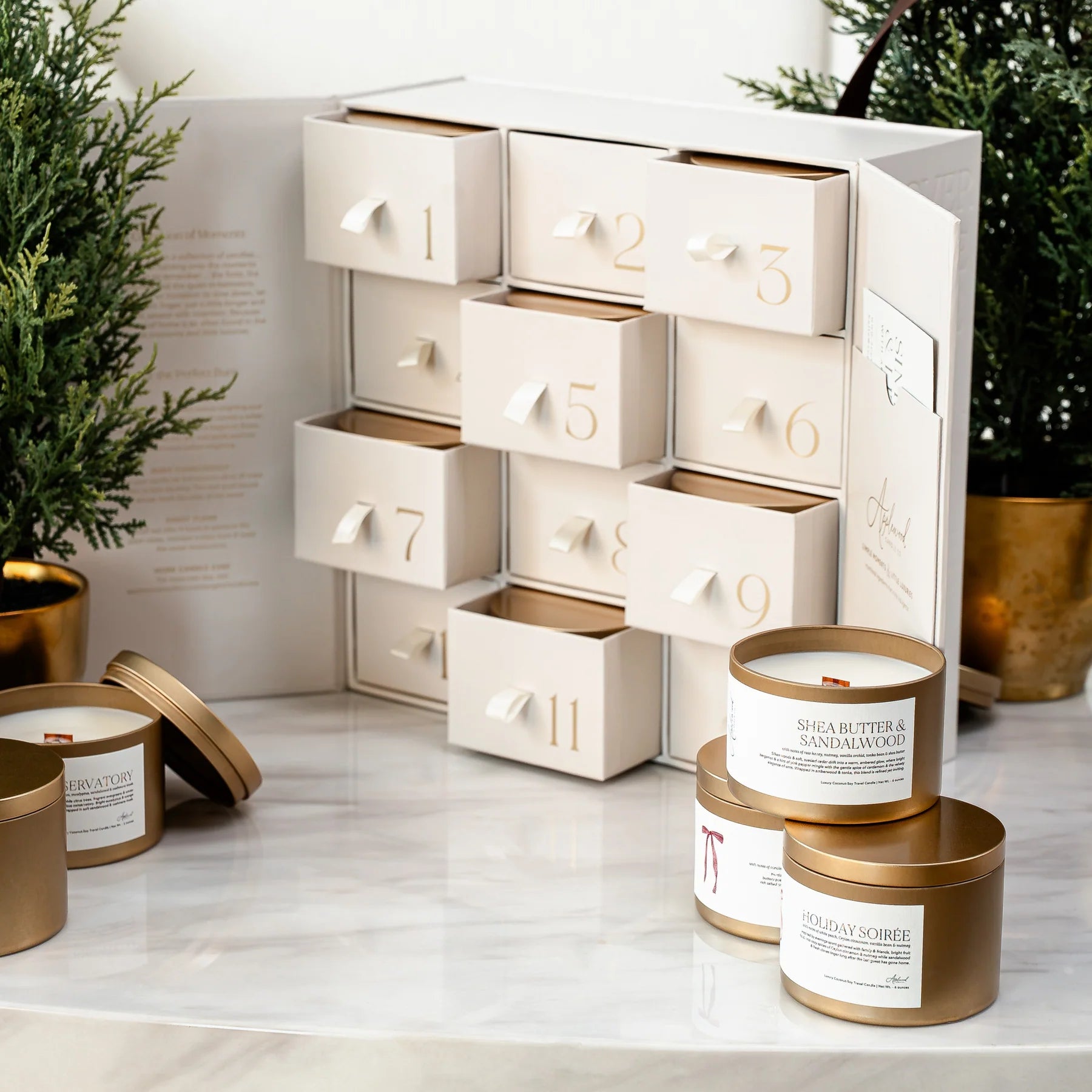 12 Days of Christmas | Non-Toxic Candle Advent Calendar