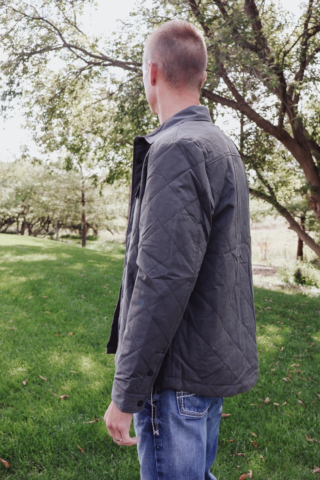 CHAPIN QUILTED SHIRT JACKET
