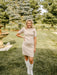 SHORT SLEEVE MINI SWEATER DRESS - Michigan Southern Charm