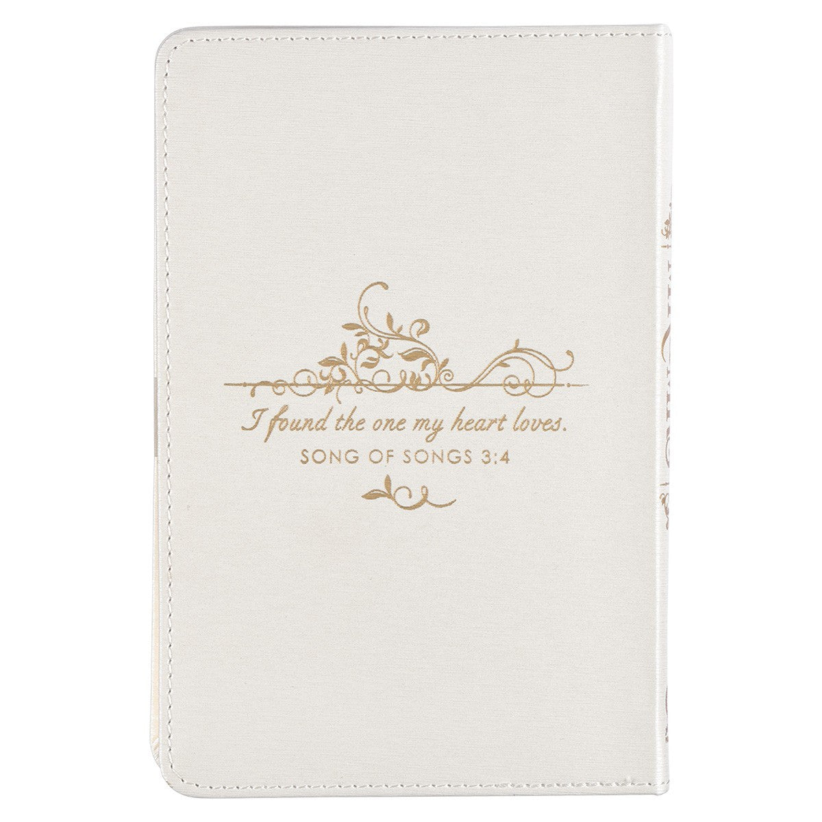 Mr. & Mrs. 366 Devotions for Couples White Faux Leather Devotional