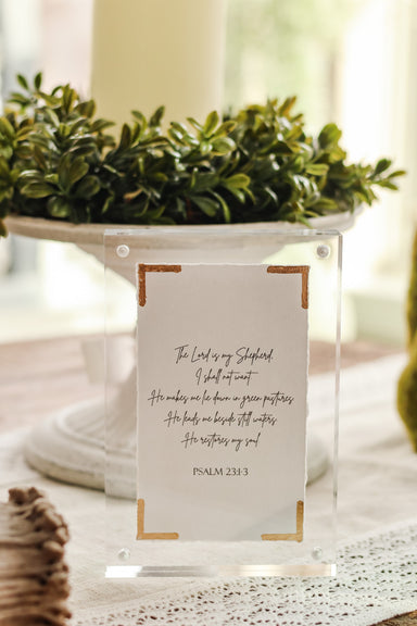 The Lord Is My Shepherd - Michigan Southern Charm