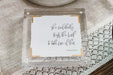 She Confidently Trust The Lord Acrylic Frame - Michigan Southern Charm