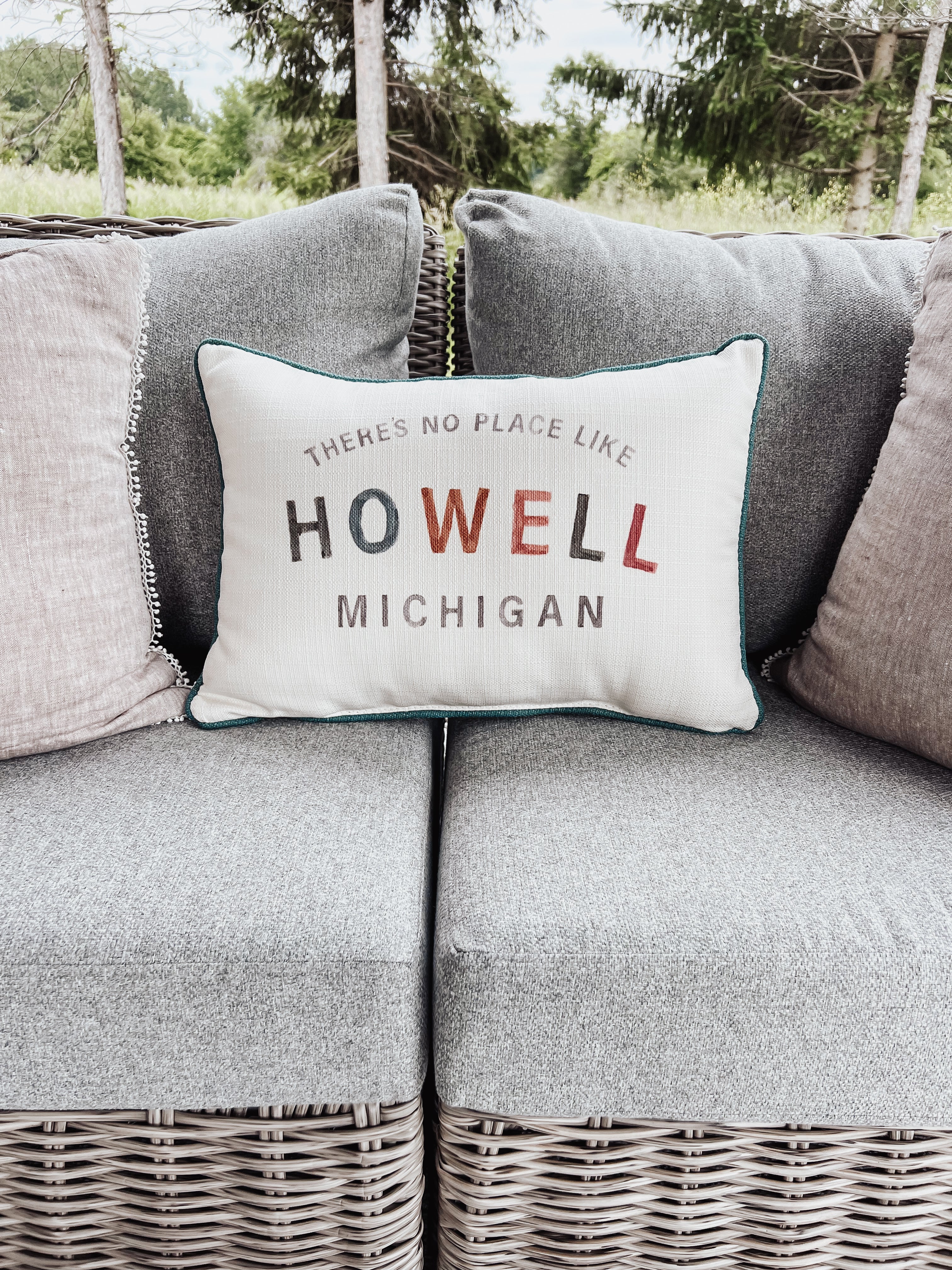 NO PLACE LIKE HOWELL PILLOW