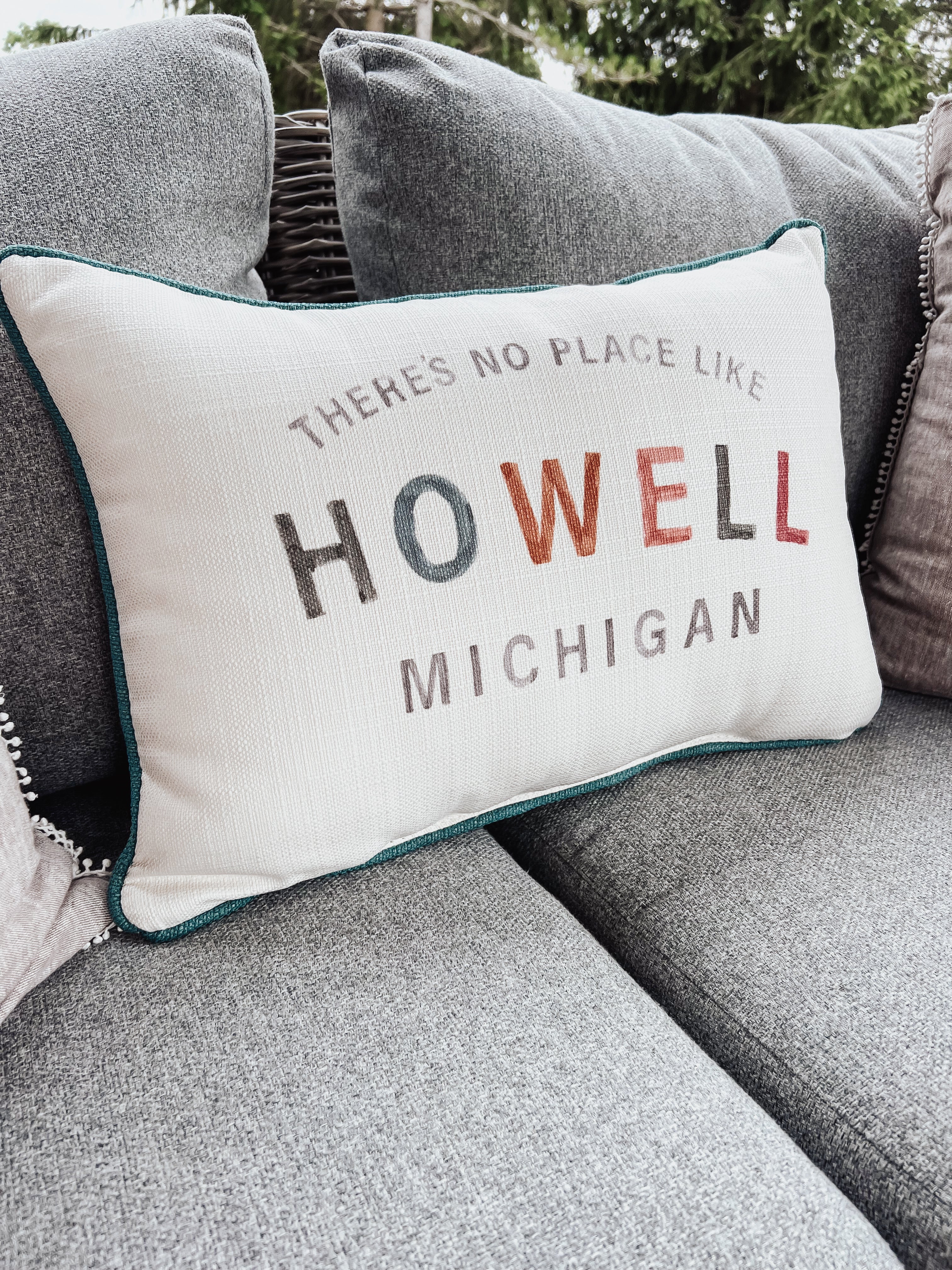 NO PLACE LIKE HOWELL PILLOW