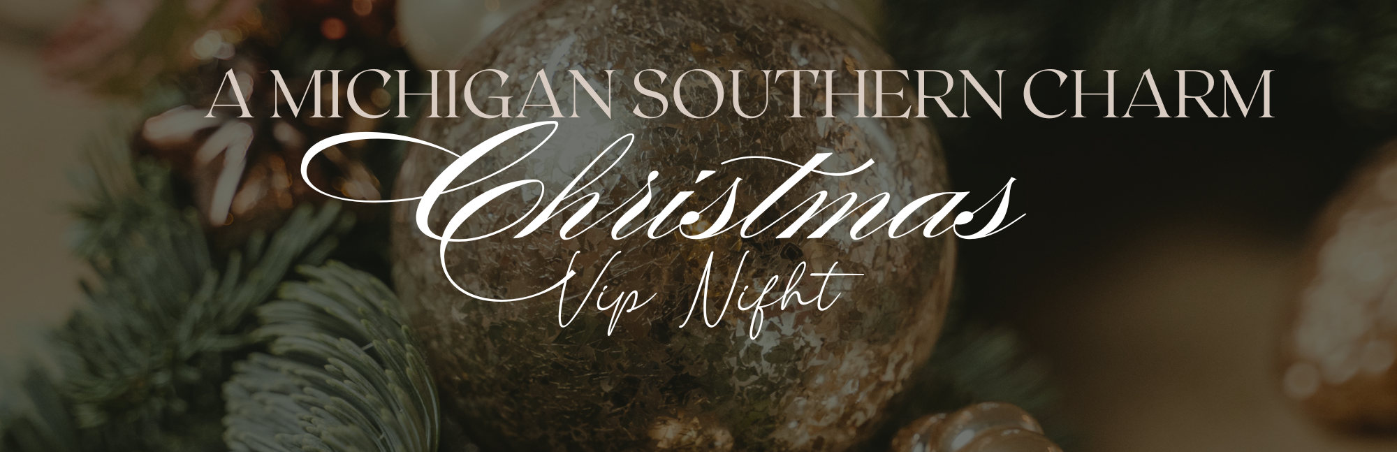 A Michigan Southern Charm Christmas VIP Night