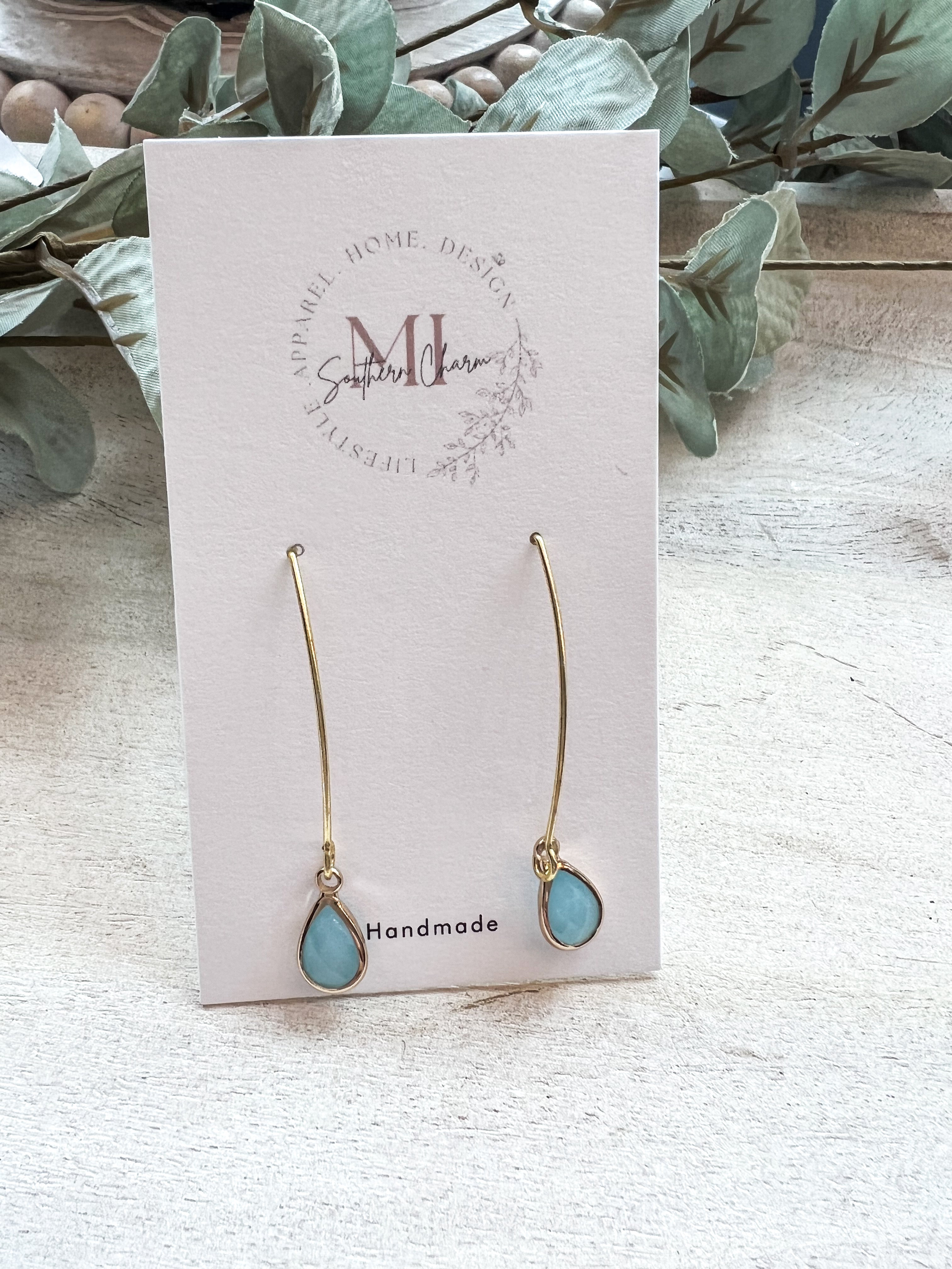 Bright Skies Earrings Blue