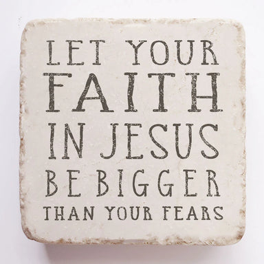 Let Your Faith Marble Stone - Michigan Southern Charm